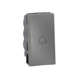 Legrand Arteor 6 A Bell Push 1M (Magnesium 573613)