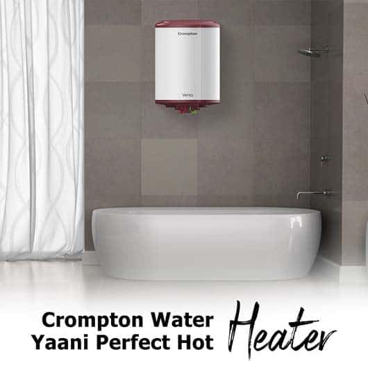 Crompton Versa 6 Ltr Storage water Heater geyser (white)