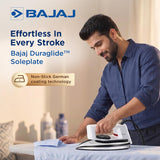 Bajaj New Popular 1000W Dry Iron (White)