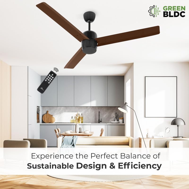 RR Signature Bonsai 5 Star BLDC Ceiling Fan (Ale Brown)