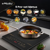 Bajaj ICX 190FS 1900 Watts Induction Cooktop (Black)