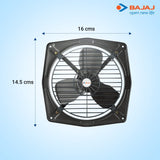 Bajaj Bahar 300mm Exhaust fan (Metallic Grey)