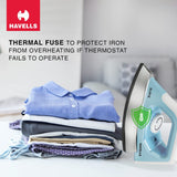 Havells Hawk Heavy Weight Dry Iron 1100 W (Blue)