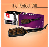 Hevells Ionic & Keratin Hair STRAIGHTENING Brush (Black) HS4211
