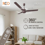 Havells REO Energex BLDC 1200MM Ceiling Fan (Cocoa Brown)