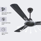 Usha Striker Neo 1200mm Ceiling Fan (Shuttle Grey)