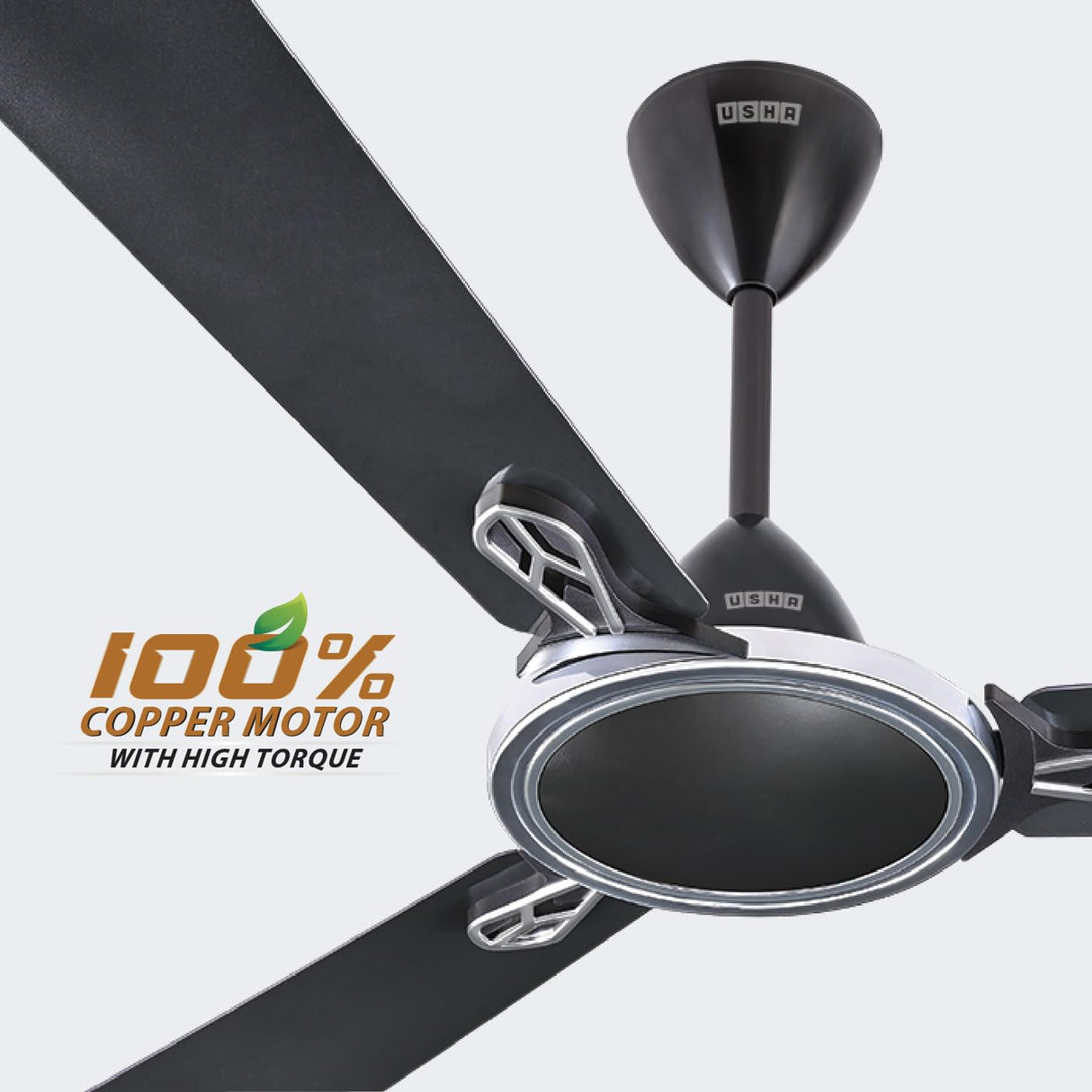 Usha Striker Neo 1200mm Ceiling Fan (Shuttle Grey)