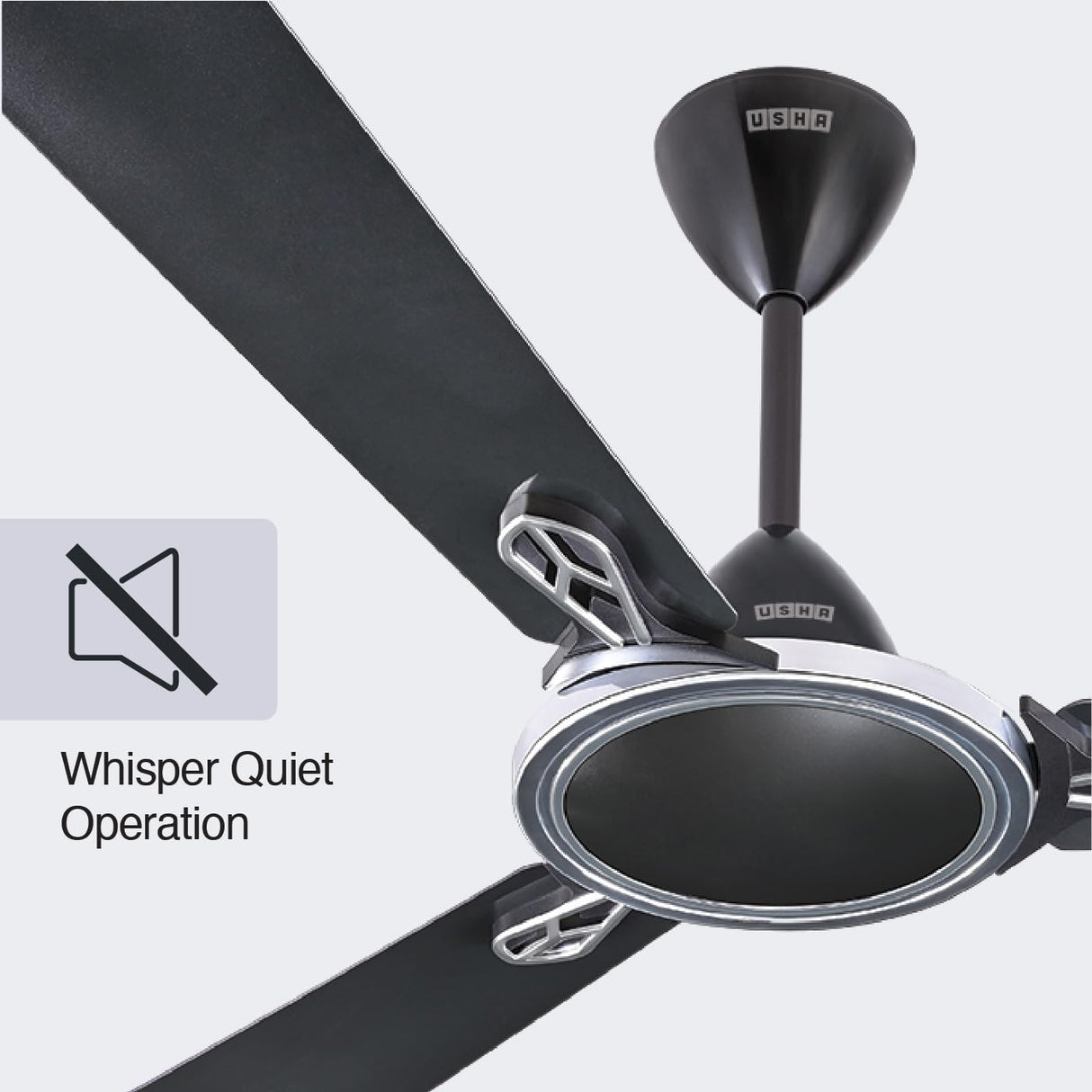 Usha Striker Neo 1200mm Ceiling Fan (Shuttle Grey)