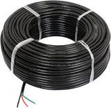 Polycab 0.5 Sqmm 3 Core FRLF Flexible Cable 100m - Black