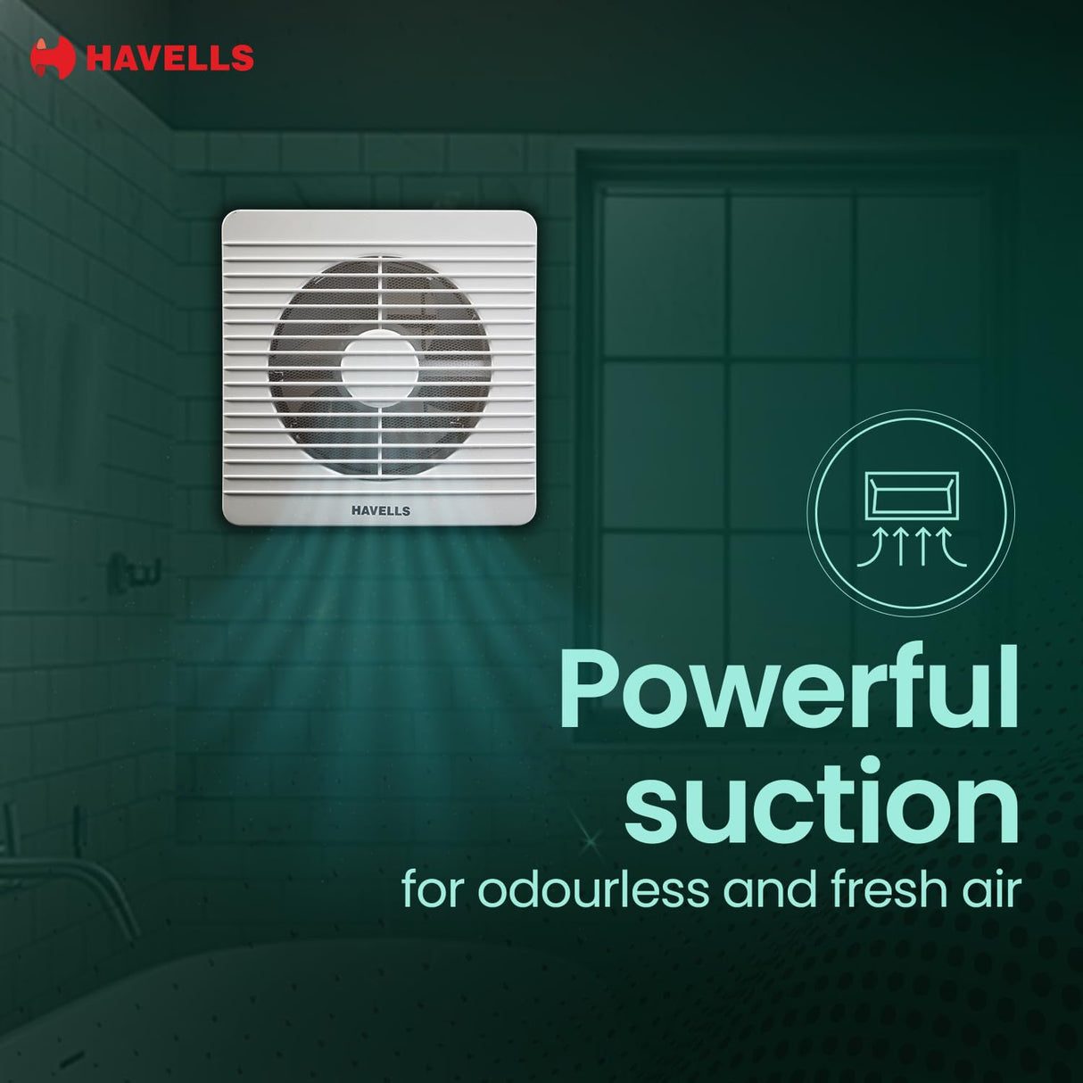 Havells Ventil Air BLDC 200 mm Exhaust Fan White