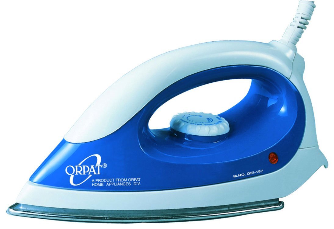 Orpat OEI-157 1000-watts Dry Iron Blue