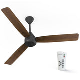 Crompton Energion Groove 1200mm Ceiling Fan (Dark Cherry Wood)