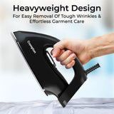 Crompton Desire Plus 1100W 1.5KG Heavyweight Iron (Black)