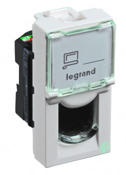 Legrand Myrius RJ45 Comp Socket Cat 6 1M 673055