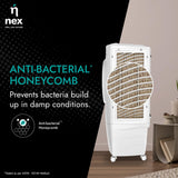 Nnex by Bajaj DAC D2 75L Desert Air Cooler (White)