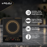 Bajaj ICX 190FS 1900 Watts Induction Cooktop (Black)