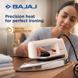 Bajaj New Popular 1000W Dry Iron (White)