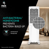 Nnex By Bajaj TAC T1 40 L Tower Cooler (White)