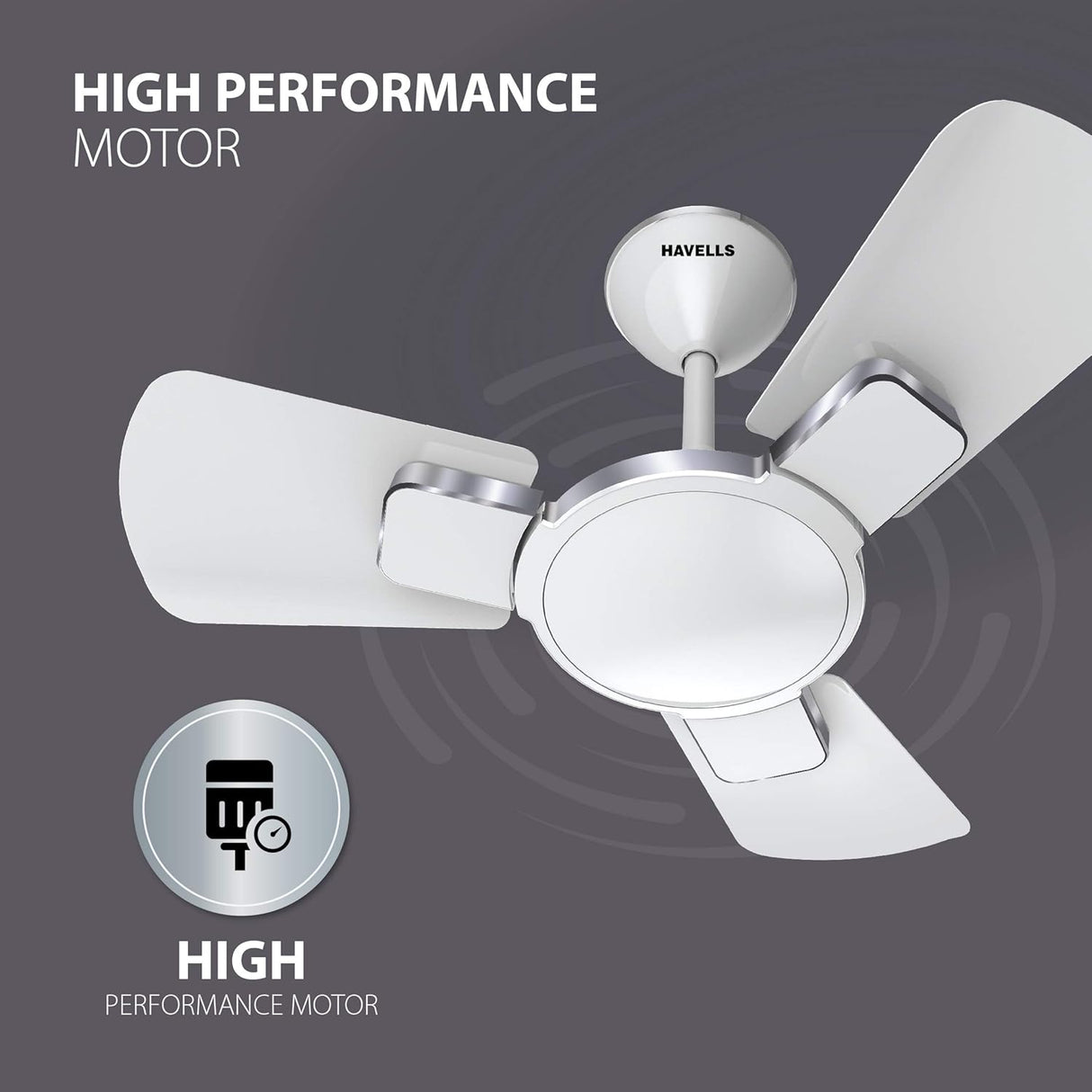 Havells Enticer 600mm Ceiling Fan (Pearl White Chrome)