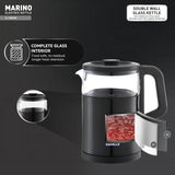Havells Marino Electric Kettle 1 L 1200 W (Black)
