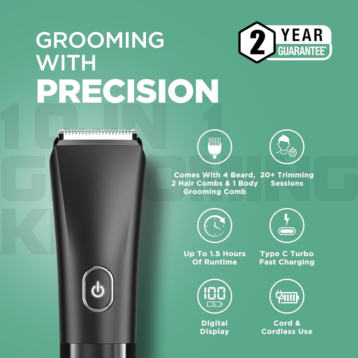Havells 10 IN 1 Grooming Kit GS6668