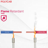 Polycab Primma 1 sq mm Copper Wire, 90M【Yellow】