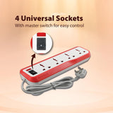 Havells EcoStar 4+1 Surge Spikeguard 4m