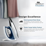RR Signature Crease free 800-Watt Dry Iron (Blue&White)