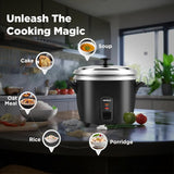 Havells Riso Plus 1.8 Litre 2 Bowl 700W Rice Cooker (Black)