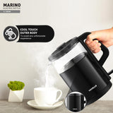 Havells Marino Electric Kettle 1 L 1200 W (Black)