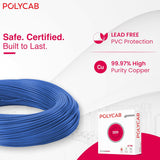 Polycab Primma 90m, 1.5sqmm Wire【Red】