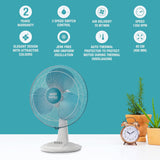 Usha Maxx Air Ultra 400mm Table Fan (Light Blue)