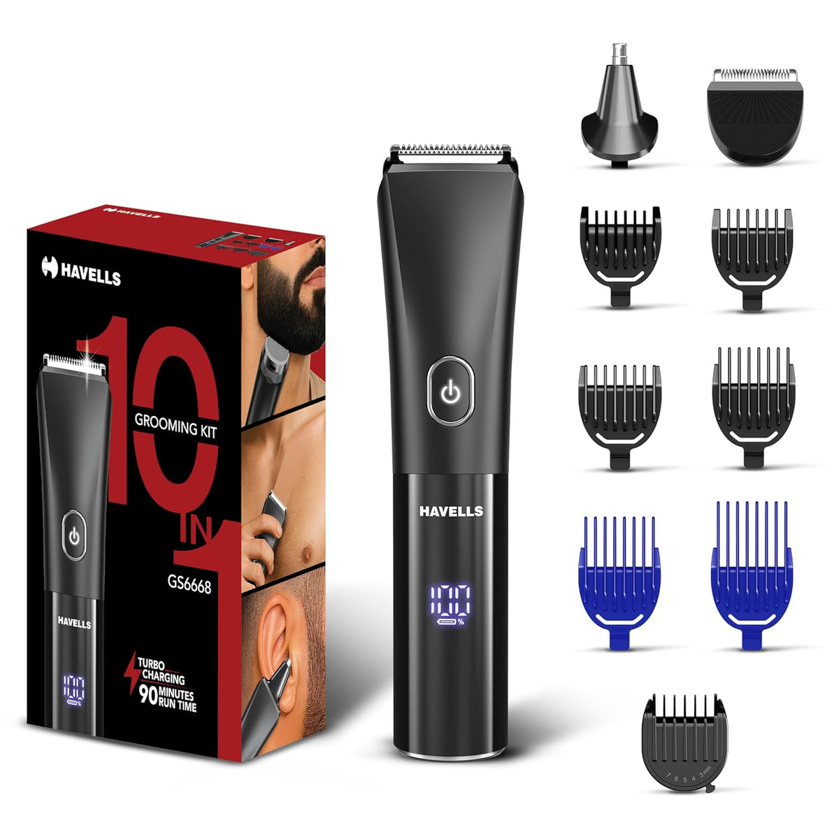 Havells 10 IN 1 Grooming Kit GS6668