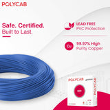 Polycab Primma LF-FR 0.75sqmm 90m House Wire (Red)
