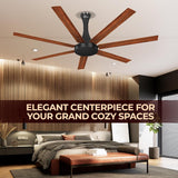 RR Signature Aether Flow 1320mm Ceiling Fan (Mahogany)