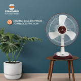 Standard Alfa High Speed 400mm Table Fan (Red)