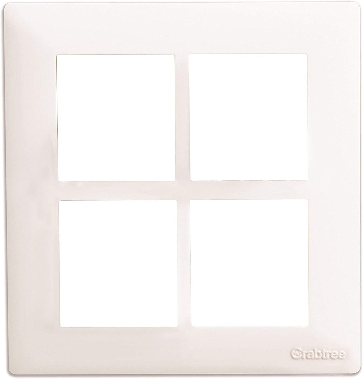 Crabtree Athena 8M cover Plate (Square) White