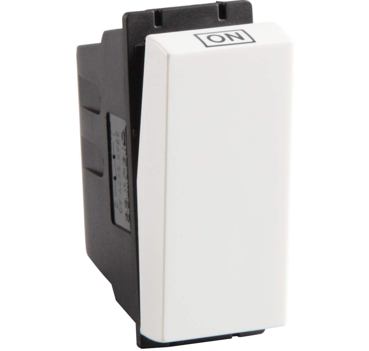 Havells Crabtree Murano 10A 1-Way switch (White)