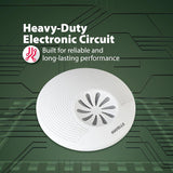 Havells Grey Star Ding Dong Electronic Door Bell | White