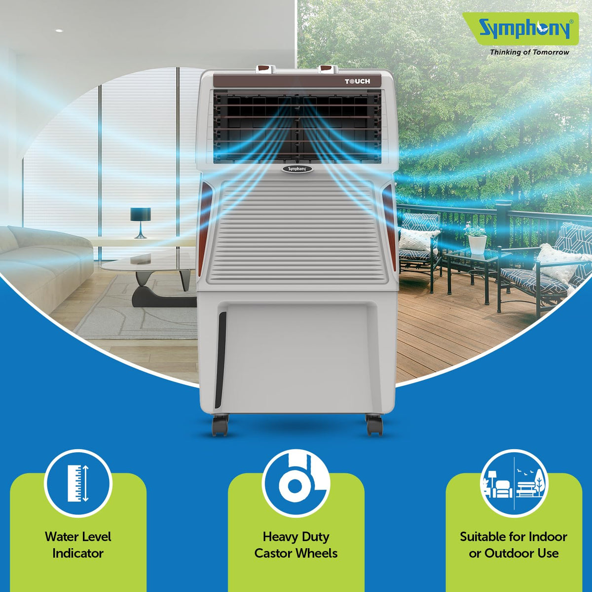 Symphony Touch 40 Room Air Cooler