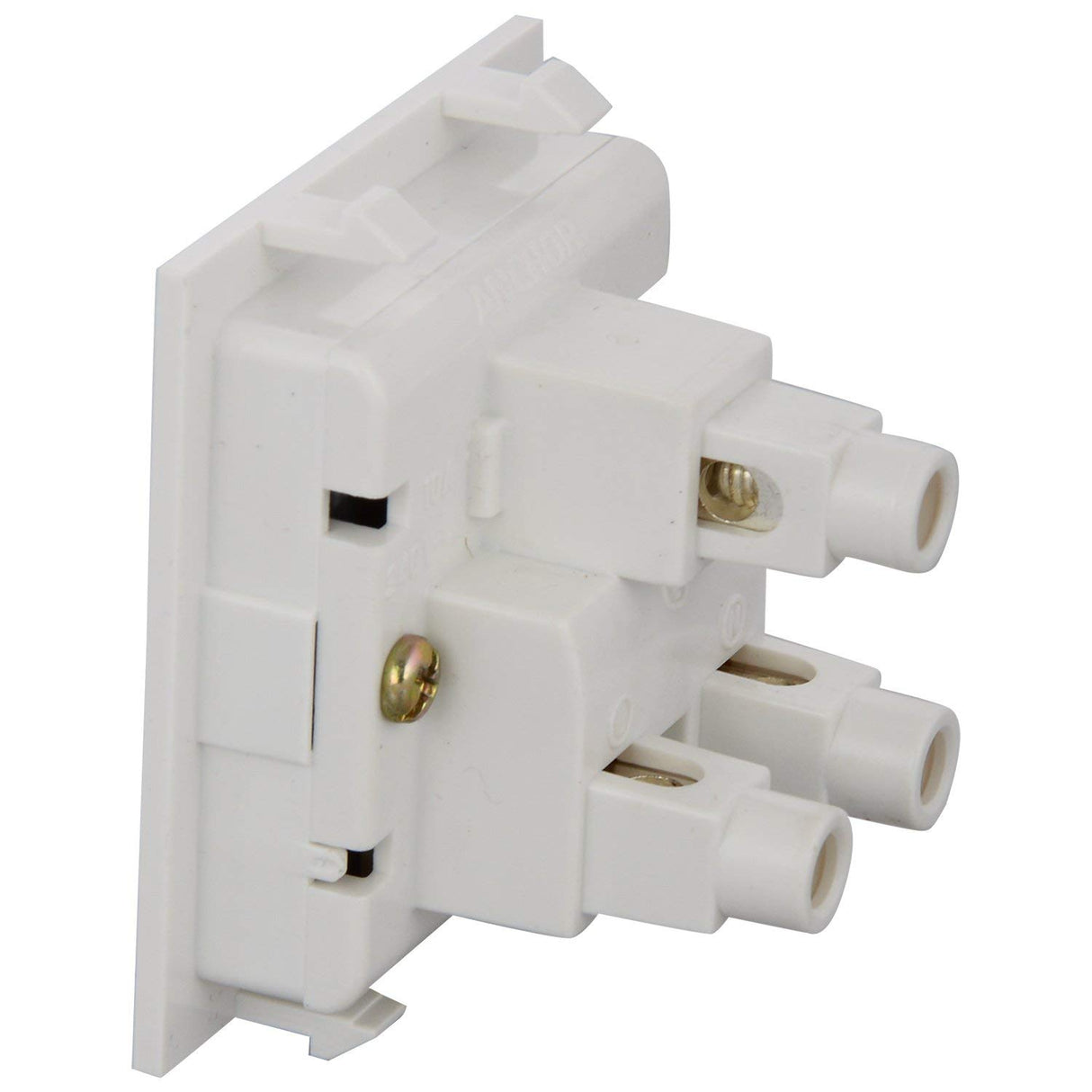 Anchor Roma 10A 2M Multi Socket 2/3-Pin Socket (White)