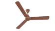 The Polycab Aero rush Ceiling fan in earth brown colour 