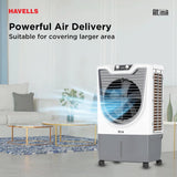 Havells Altima 70 Litre Desert Air Cooler | White Grey