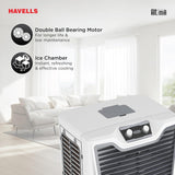 Havells Altima 70 Litre Desert Air Cooler | White Grey