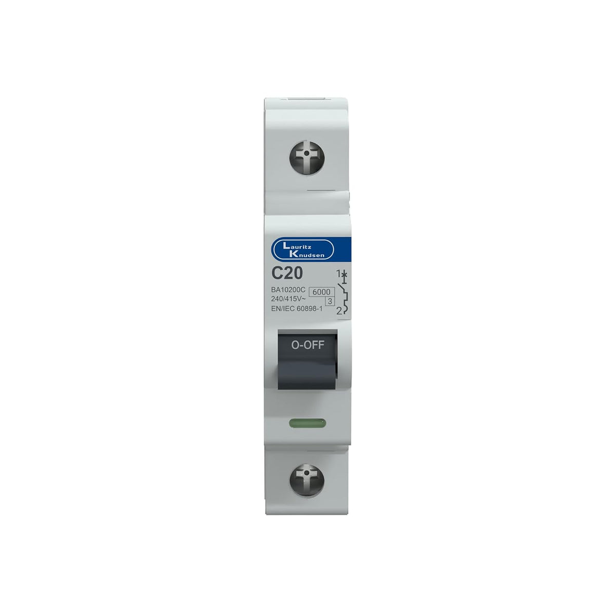 Lauritz Knudsen Tripper Single 20A Pole C Curve MCB