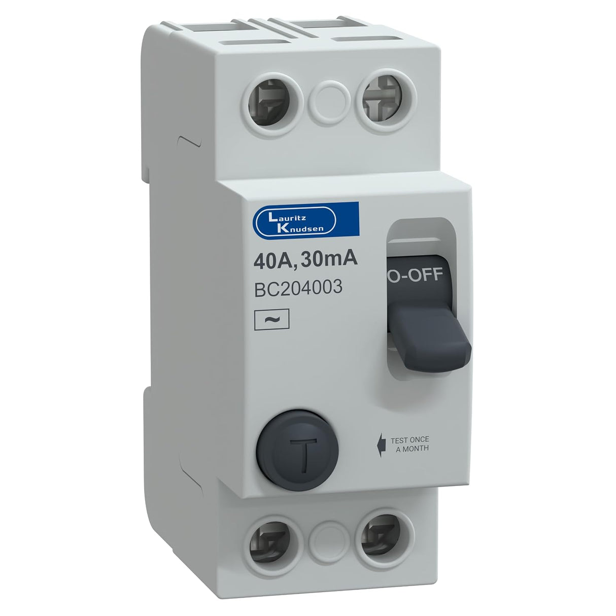 Lauritz Knudsen Tripper Double Pole 40A 30mA DP RCCB