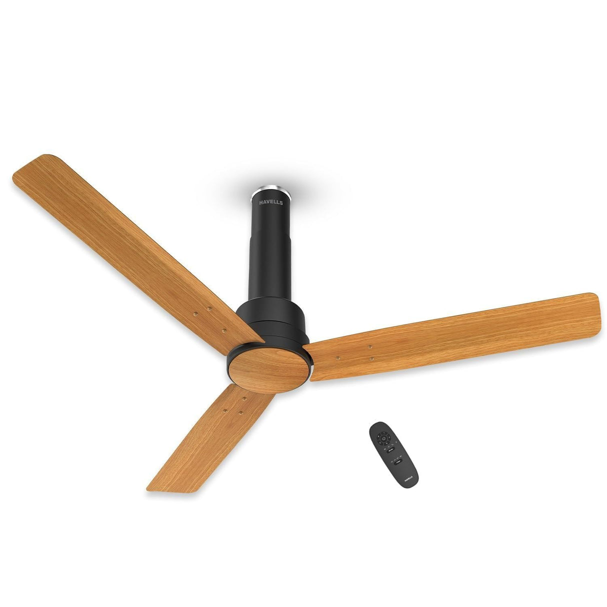 Havells 1200mm Elio Prime BLDC Ceiling Fan (Pinewood Matte Black)