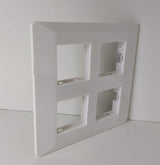 Lauritz Knudsen (Previously L&T) Entice 8 M Square Cover Plate White