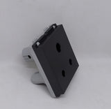 Lauritz Knudsen (Previously L&T) Entice 6A 3-Pin Socket with ISI 2M (Charcoal Grey)