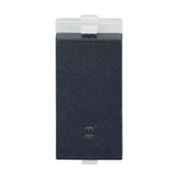 Lauritz Knudsen (Previously L&T) enGem 16AX 1-way Switch with Indicator 1M (Stone Grey)